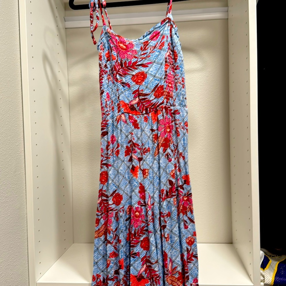 Floral midi dress